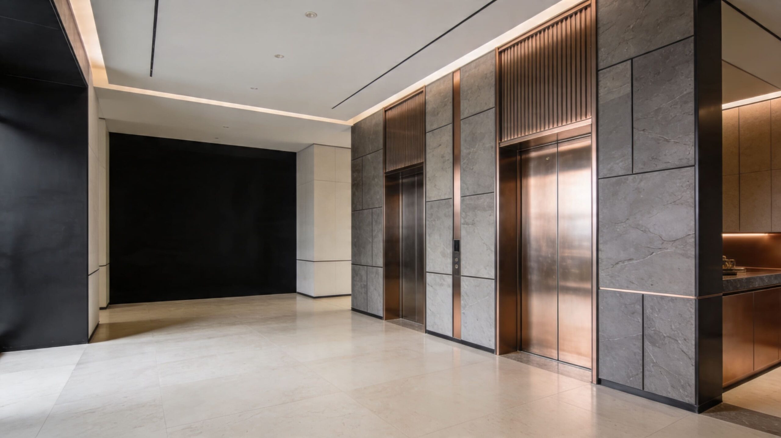 Premium surface solutions for doors, elevators, and commercial interiors