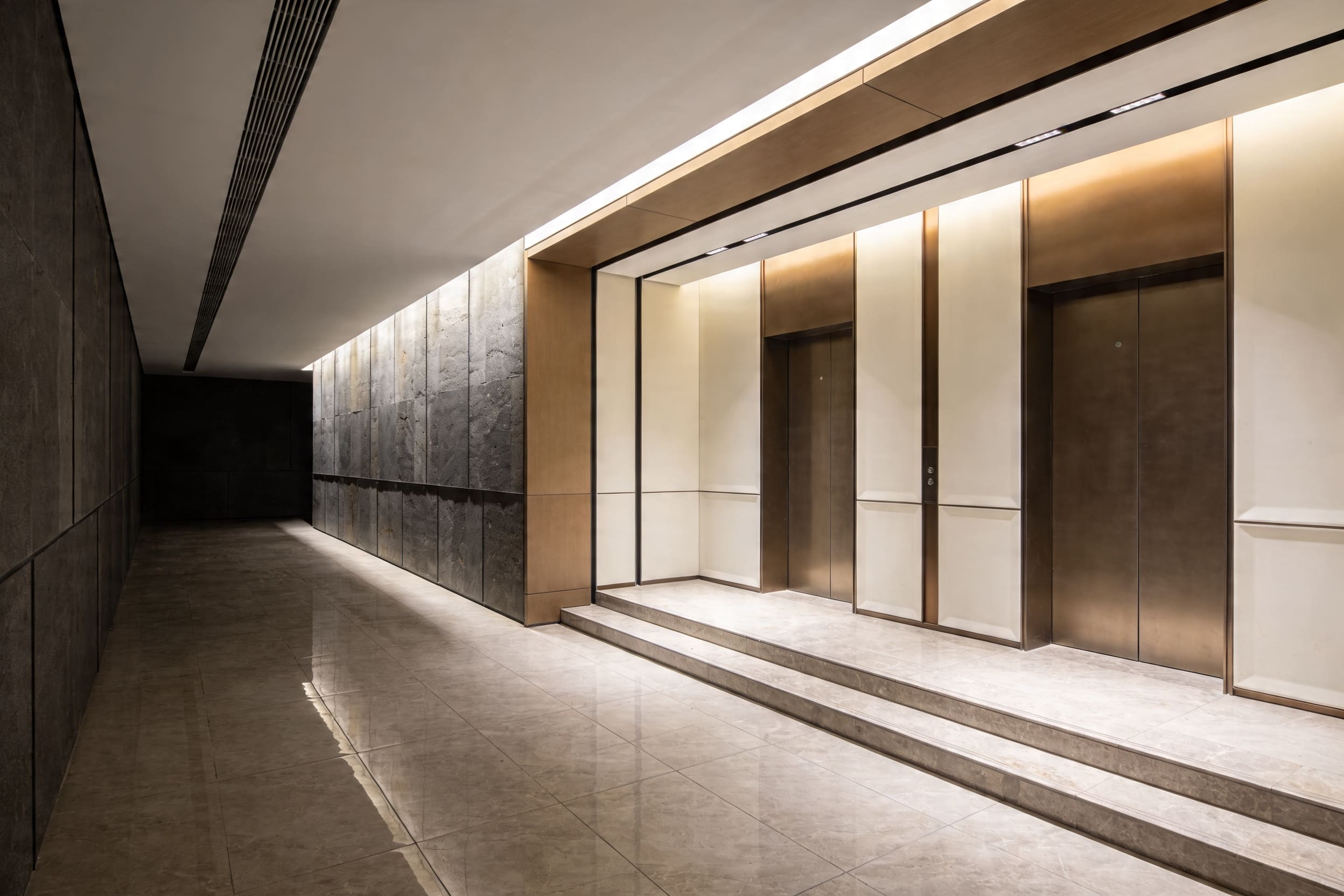 Lobby common-area surfaces