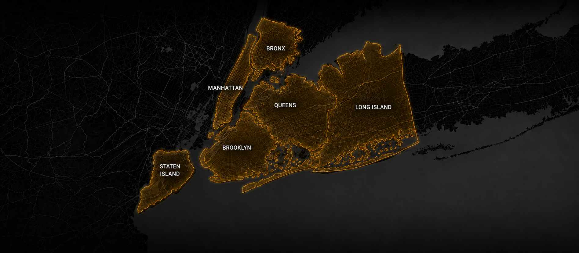 Vanta Surfaces service area map