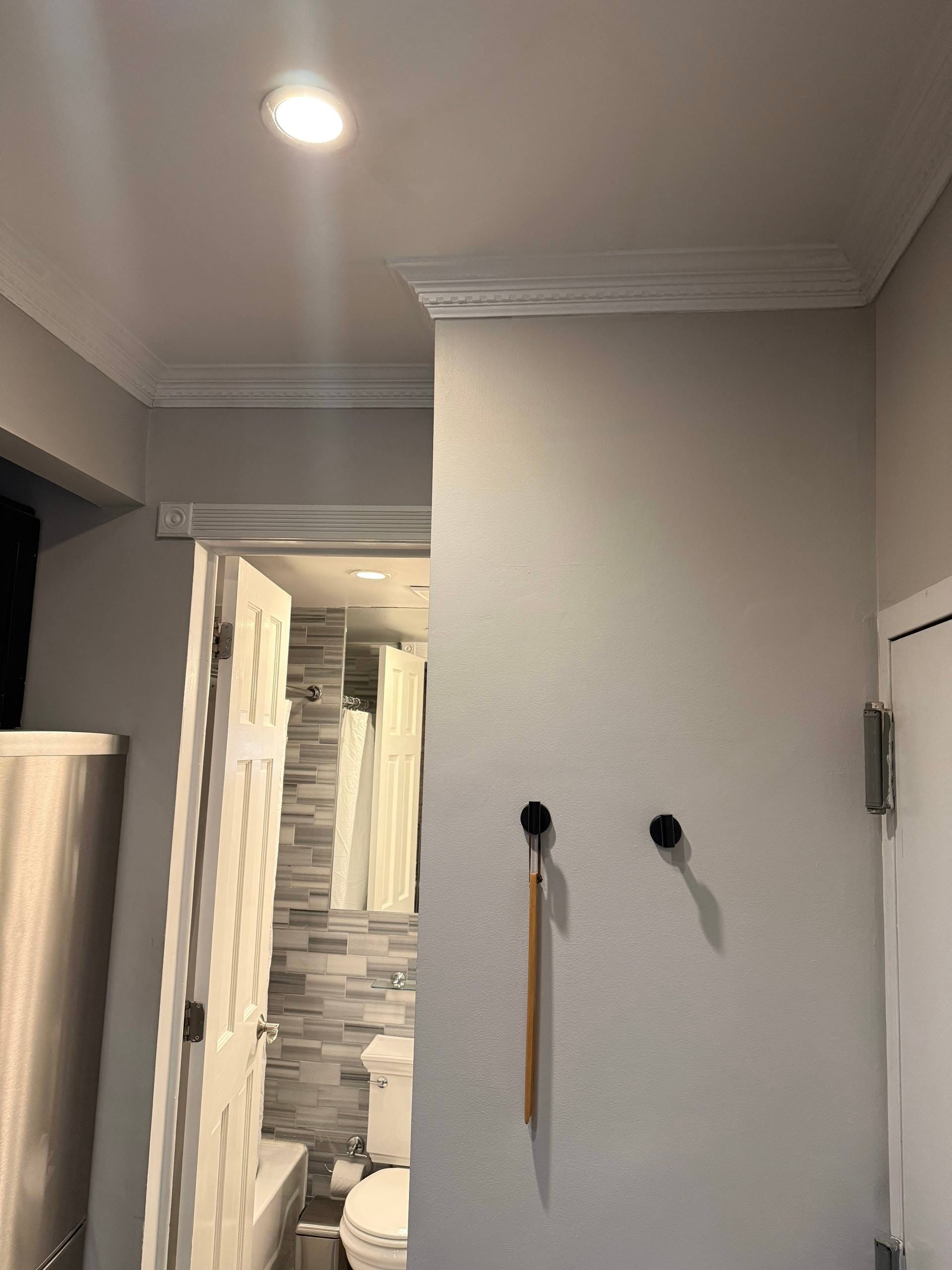Apartment turnover prep with protected floors and furnishings in Midtown East Manhattan