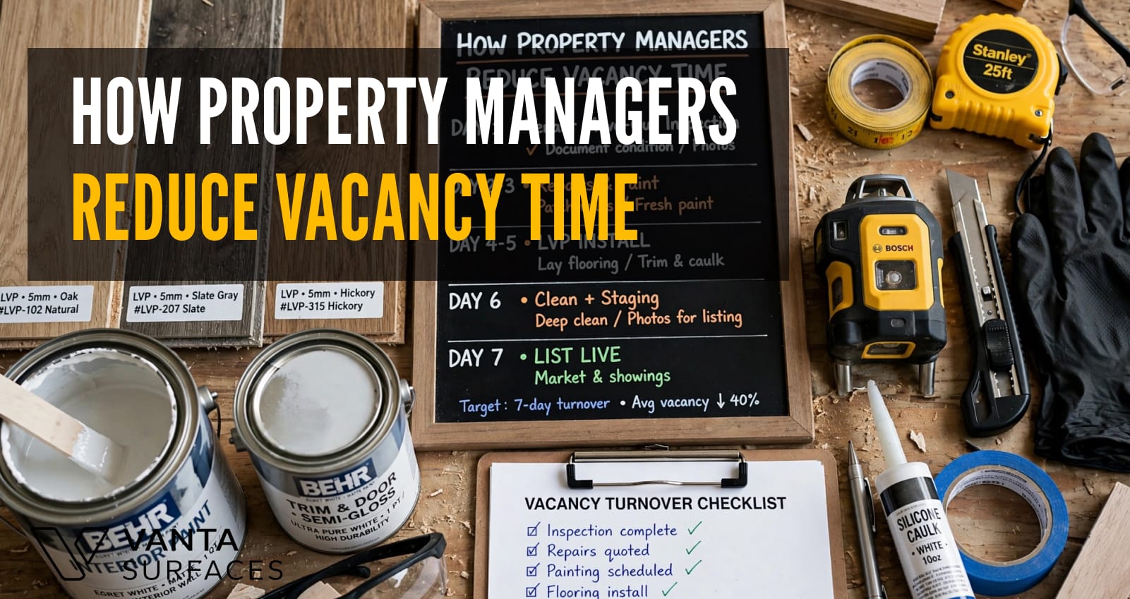 How Property Managers Reduce Vacancy Time